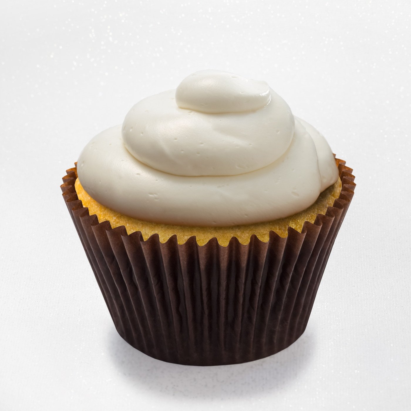 Vanilla cupcake with vanilla buttercream
